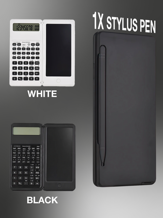 2 in 1 Scientific Calculator & LCD Notepad