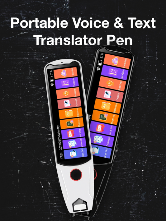 Portable Voice & Text Translator Pen